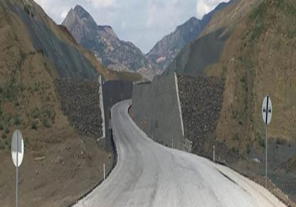 Çorum Laçin Osmancık Arası Devlet Karayolu 30. Km Yol İnşaatı